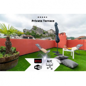 Air-conditioned flat with terrace - Private & independent - Lourdes